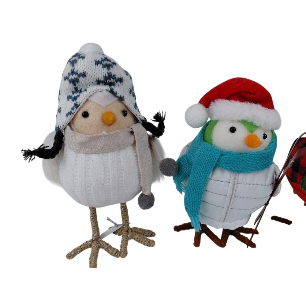 Target Christmas Wondershop Birds Lot Of 4 Friends Powell Rocky Clove & Tahoe